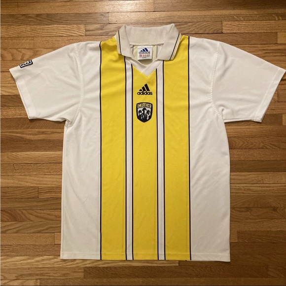 1999 Adidas Columbus Crew Vintage Soccer Jersey Polo Kit Ohio